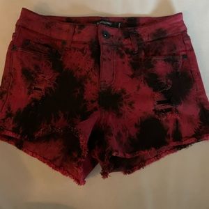 Black Heart Shorts